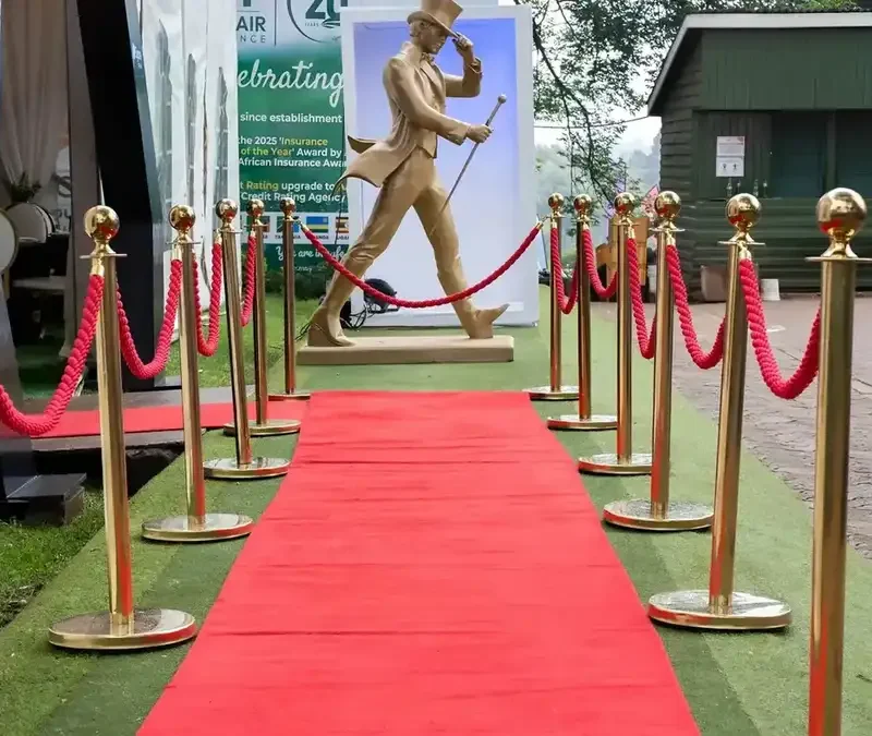 Corporate retreat meeting setup in Kenya